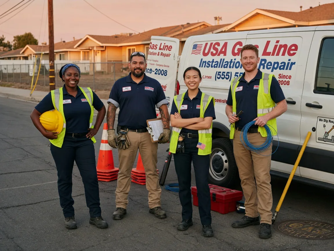 Gas Line Installation company in Luttrell, TN